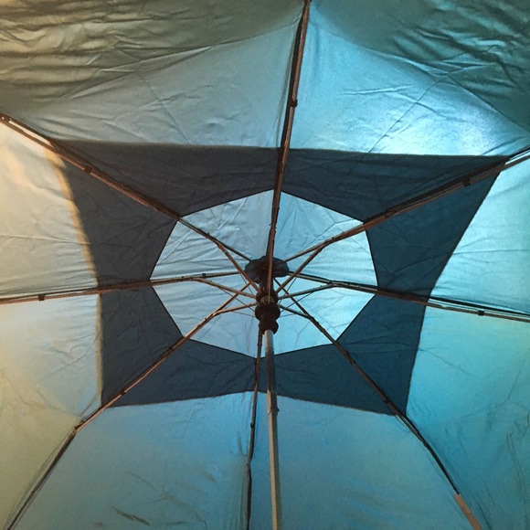 🌂EUC teal Eddie Bauer umbrella, approx 12” - Picture 4 of 6